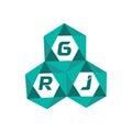 GRJ creative minimalist letter logo. GRJ unique vector initials alphabet letter logo Royalty Free Stock Photo