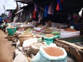 Groats trading in Kibera slums