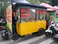 A Gerobak Street Cart selling Nasi Timbel