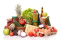 Groceries assorted Royalty Free Stock Photo