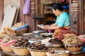 Grocery market and spices of Nepal