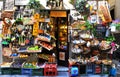 Typical grocery shop in Florence city , Italy Royalty Free Stock Photo
