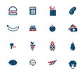 Grocery simply icons