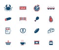 Grocery simply icons