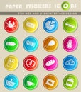 Grocery simply icons