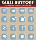 Grocery simply icons