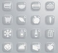 Grocery simply icons