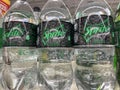 Grocery store Black Panther movie branded Sprite 2 liter drinks close up Royalty Free Stock Photo