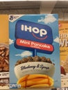grocery store IHOP cereal looking up Royalty Free Stock Photo
