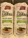 Grocery store Liebers Rice cakes multi grain thin