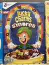 grocery store Lucky Charms smores cereal