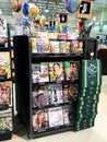 Grocery Store magazine rack Royalty Free Stock Photo