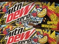 Grocery store MTN Dew zero spark 12 pack soda