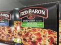 Grocery store Red Baron frozen pizza supreme