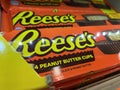 Grocery store Reeses candy bar cups Royalty Free Stock Photo