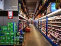 Grocery store indoor - hypermarket Selgros Baneasa