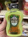 Grocery store Wasabi sauce Kikkoman