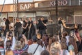 Grodno, Belarus, September 9, 2023 city festival Dancing Grodno. Flash mob of street dancing in the city of Grodno, Belarus