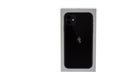 Grodno, Belarus - 01.22.2021: White box from black iphone 11 Royalty Free Stock Photo