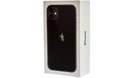 Grodno, Belarus - 01.22.2021: White box from black iphone 11 Royalty Free Stock Photo