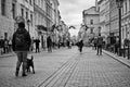 Grodzka street in Cracow Poland Royalty Free Stock Photo