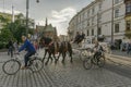 Grodzka Street in Krakow Royalty Free Stock Photo