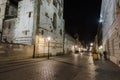 Grodzka Street at night Royalty Free Stock Photo