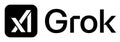 Grok AI logo, chatbot icon, advanced machine learning technology, AI innovation