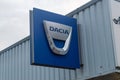 Logo and sign of Dacia Royalty Free Stock Photo