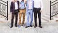 Groom With Best Man And Groomsmen At Wedding Royalty Free Stock Photo