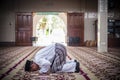 The Groom Praying Royalty Free Stock Photo