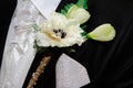 Groom's Corsage Royalty Free Stock Photo