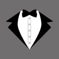 groom suit bowtie wedding icon design graphic Royalty Free Stock Photo