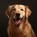 Groomed to Perfection: A Stunning Golden Retriever in Prime Condition