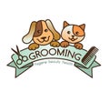 Grooming logo Royalty Free Stock Photo