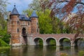 Groot Bijgaarden Castle in Brussels Belgium Royalty Free Stock Photo