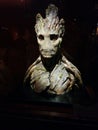 Groot bust at MoPOP exhibit in Seattle