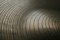 Grooves On A Symbal Royalty Free Stock Photo