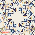 Groovie seamless pattern Royalty Free Stock Photo