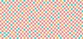 Groovy checkerboard, retro psychedelic background, funky wavy pattern, y2k print. Abstract vintage checkered wallpaper. Geometric