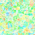 Groovy Abstract Blob Digital Seamless Pattern Background Art Royalty Free Stock Photo