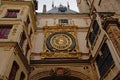 Gros-Horloge monument or Great clock in Rouen