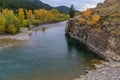 Gros Ventre River Wyoming in Autumn