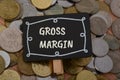 Gross margin is a financial metric a company's profitability by assessing the profitability of core business activities.