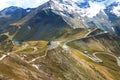 Grossglockner High Alpine Road (Hochalpenstrasse), Austria Royalty Free Stock Photo