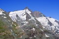 The peak of Grossglockner mountain.