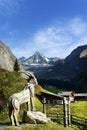 The Grossglockner mountain seen from the south Royalty Free Stock Photo