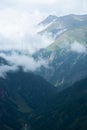 Grossglockner panoramic road in Alps