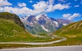 Grossglockner Panoramic Road to Pasterze Glacier Austria Royalty Free Stock Photo