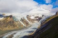 Grossglockner with Pasterze glacier, Alps, Austria Royalty Free Stock Photo